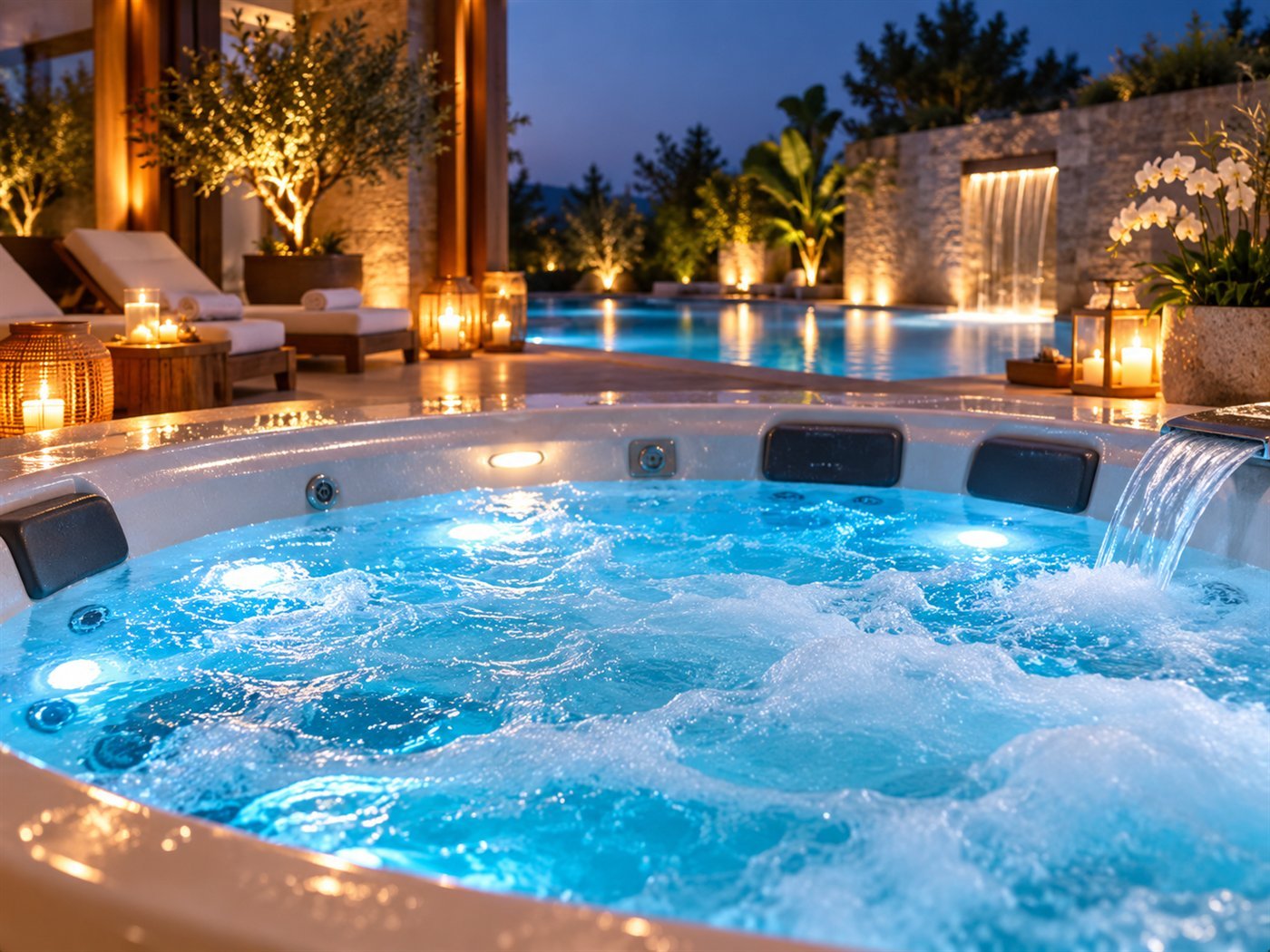 Jakuzi ve Jakuzili Havuz - GamzelimSpa Antalya merkez